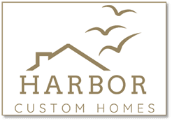 Harbor Custom Homes logo with birds.